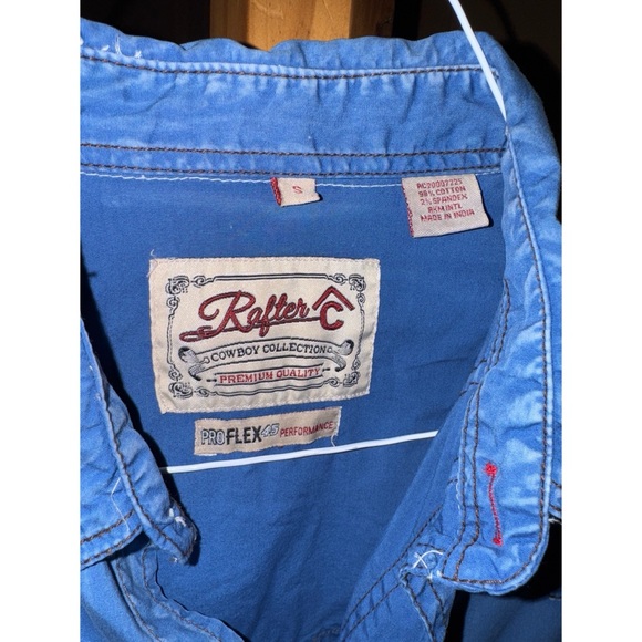 Rafter C Pearl Snap Western Shirt - Picture 4 of 5